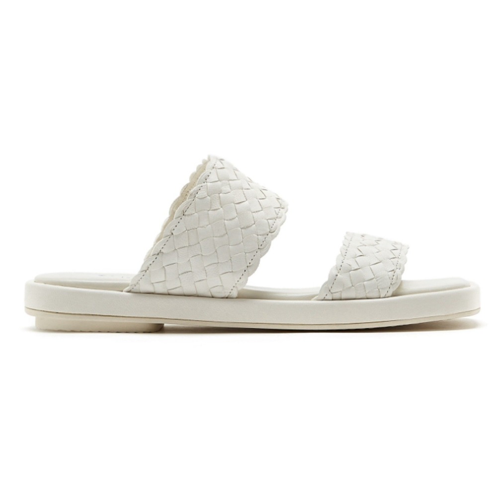 La Canadienne Purley Woven Leather Sandal Women's Size 10 NIB
